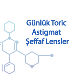 Günlük Toric (Astigmat) Şeffaf Lensler Günlük Toric (Astigmat) Şeffaf Lensler